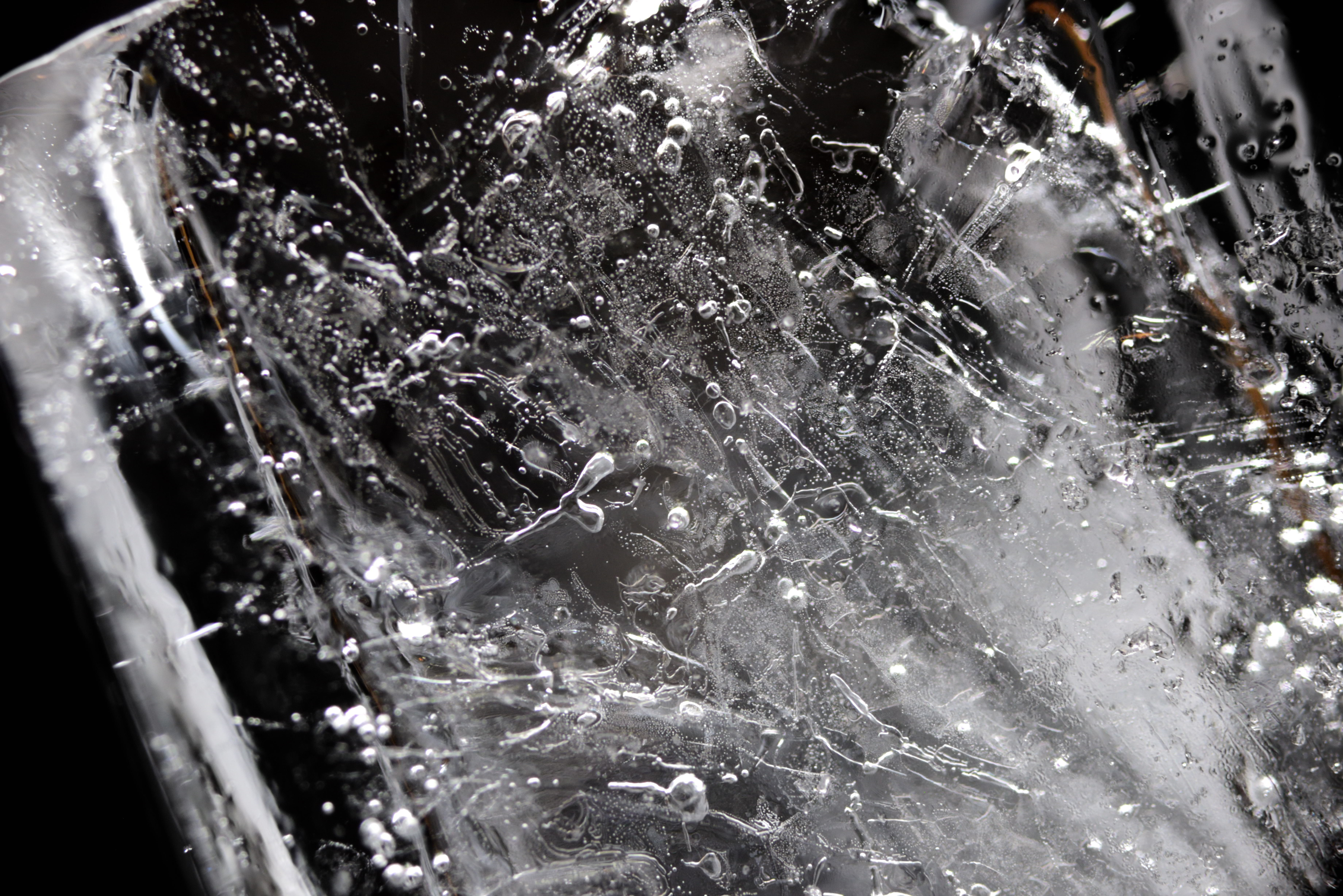 Close up of an Ice Cube